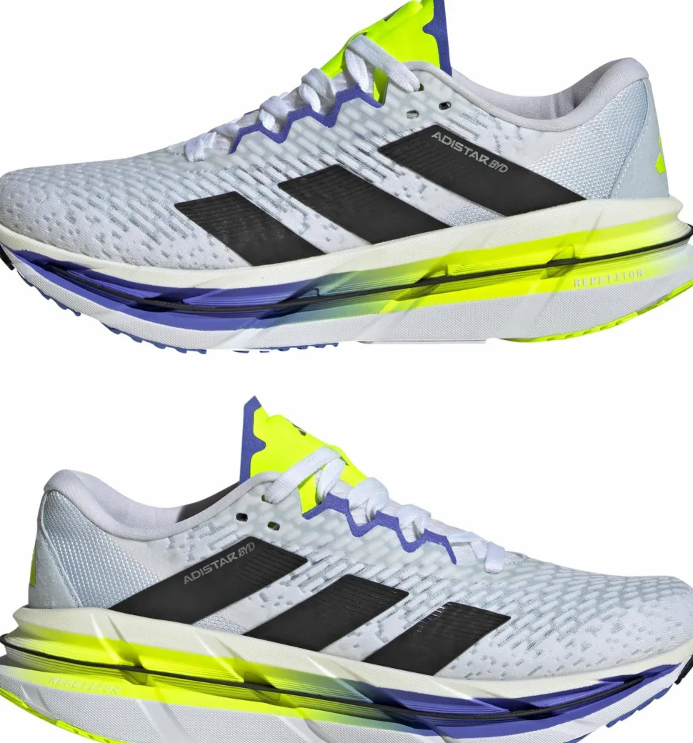 Adidas Men's Adistar Byd Cloud White/Lucid Lemon/Core Black
