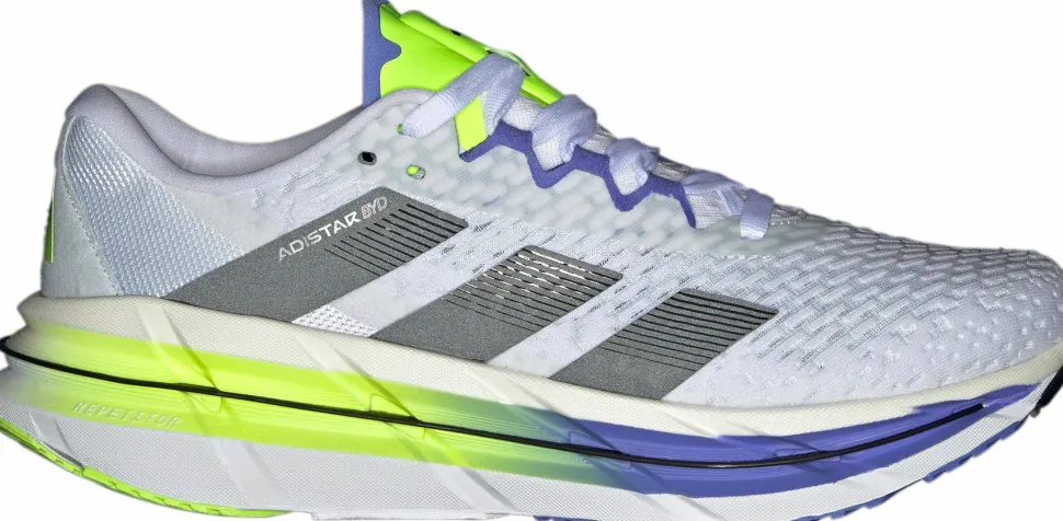 Adidas Men's Adistar Byd Cloud White/Lucid Lemon/Core Black