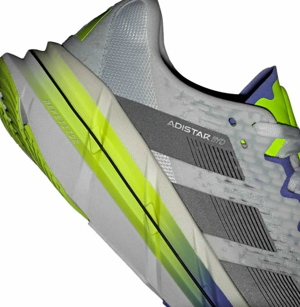 Adidas Men's Adistar Byd Cloud White/Lucid Lemon/Core Black