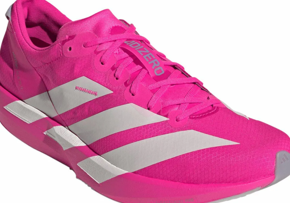 Adidas Men's Adizero Adios 9 Shock Pink/Zero Metalic/Silver Violet