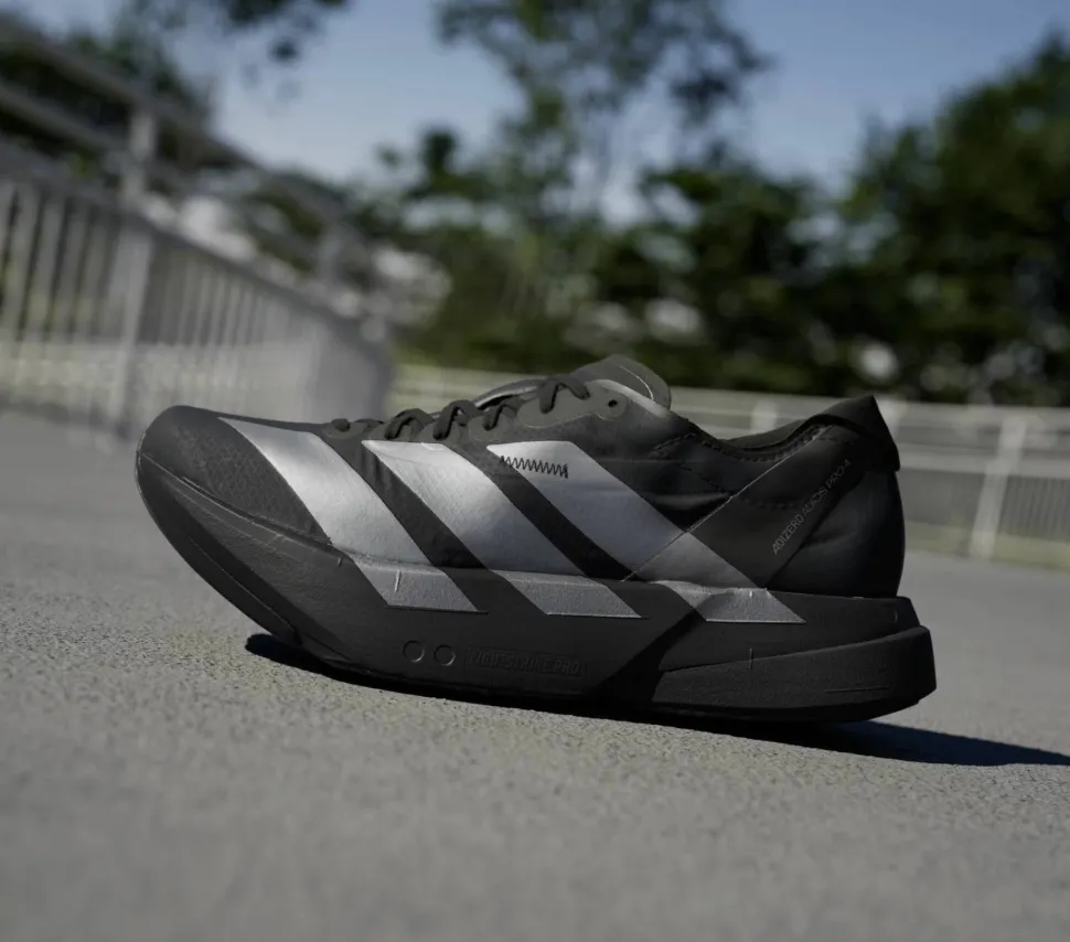 Adidas Men's Adizero Adios Pro 4 Core Black/Ironmt/Carbon