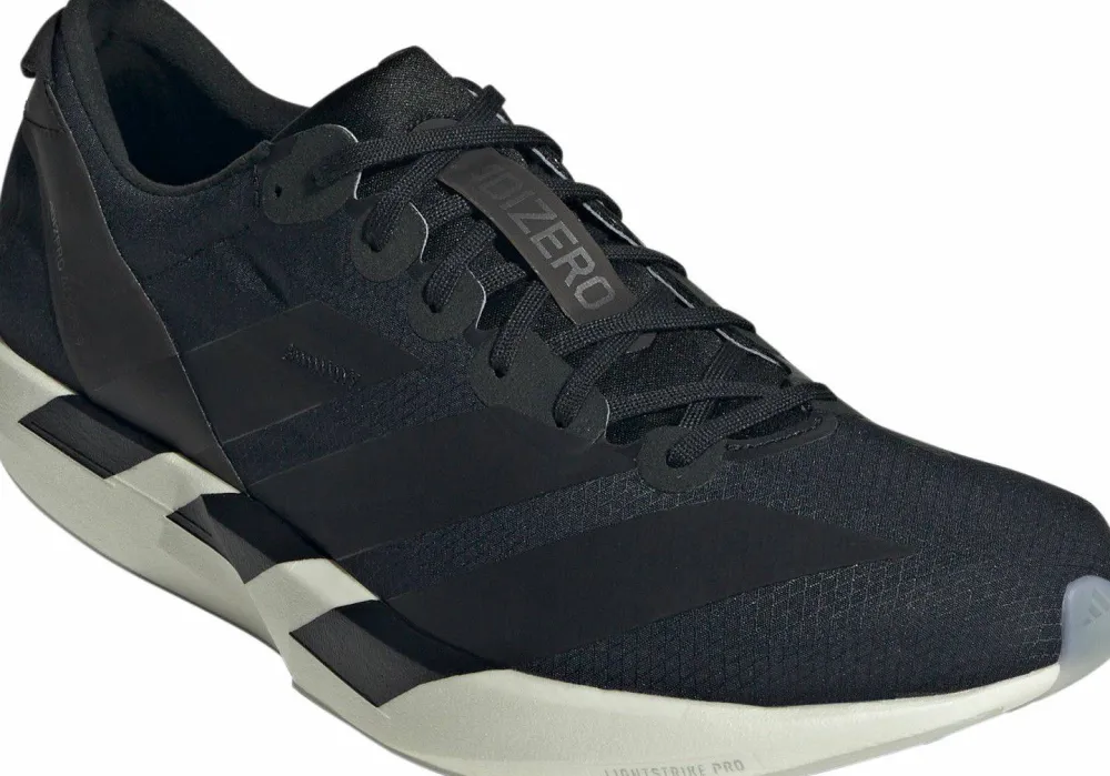 Adidas Men's Adizero Adios 9 Black/Black/Iron Mint New