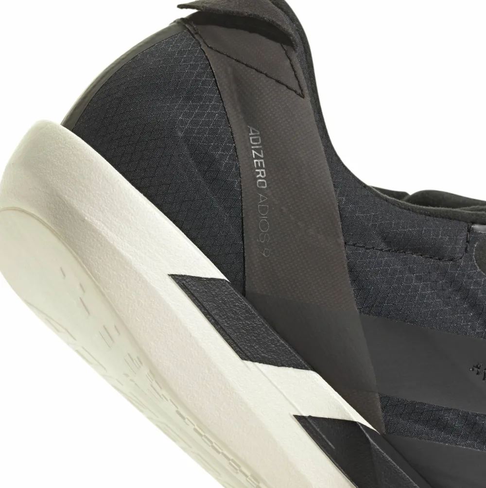 Adidas Men's Adizero Adios 9 Black/Black/Iron Mint New