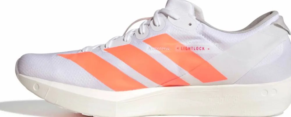 Adidas Men's Adizero Adios 9 Cloud white/Lucid Orange/Lucid red Ftwwht/Luor/Lucred Sale
