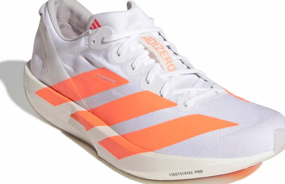 Adidas Men's Adizero Adios 9 Cloud white/Lucid Orange/Lucid red Ftwwht/Luor/Lucred Sale