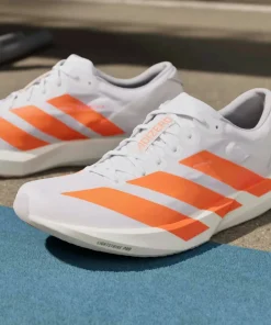 Online Men's Adizero Adios 9 Cloud white/Lucid Orange/Lucid red Löparskor Herr