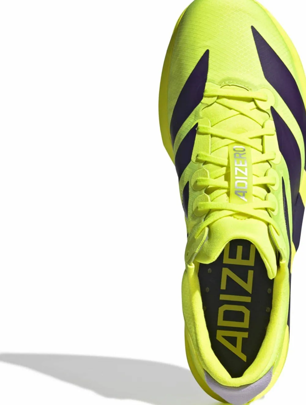 Adidas Men's Adizero Adios 9 Solar Yellow / Aurora Plum / Powder Plum Hot