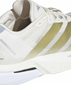 Adidas Men's Adizero Boston 13 Cloud White/Gold Mint/Halsil Best