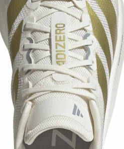Adidas Men's Adizero Boston 13 Cloud White/Gold Mint/Halsil Best