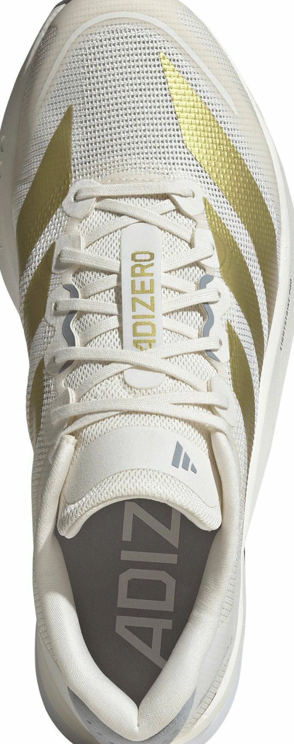 Adidas Men's Adizero Boston 13 Cloud White/Gold Mint/Halsil Best