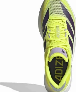 Adidas Men's Adizero Boston 13 Solar Yellow / Aurora Plum / Powder Plum Syello/Aurplu/Powplu New