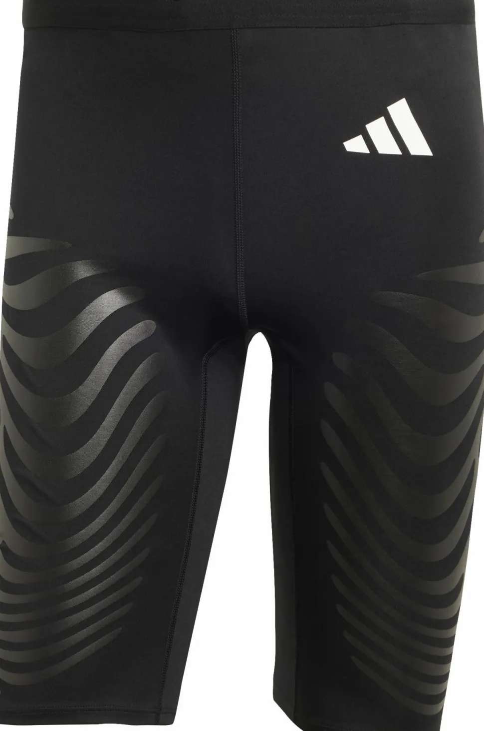 Adidas Men's Adizero Control Running Short Tights Black