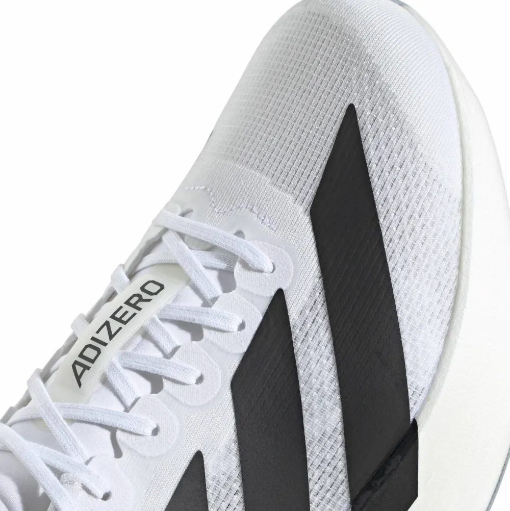 New Men's Adizero Evo SL Cloud White/Core Black/Cloud White Löparskor Herr