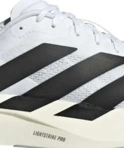 New Men's Adizero Evo SL Cloud White/Core Black/Cloud White Löparskor Herr