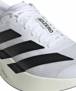New Men's Adizero Evo SL Cloud White/Core Black/Cloud White Löparskor Herr