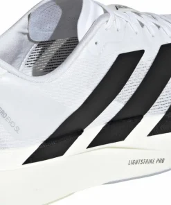 New Men's Adizero Evo SL Cloud White/Core Black/Cloud White Löparskor Herr