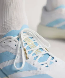 Adidas Men's Adizero Evo SL Cloud white/Cloud blue/Magold
