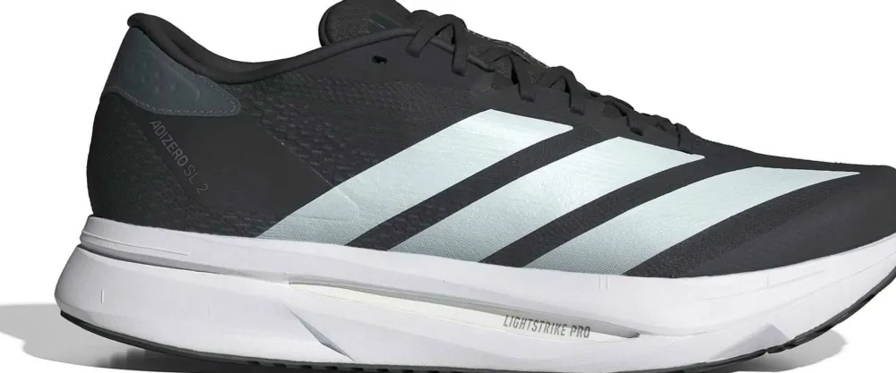Adidas Men's Adizero SL2 Core Black / Cloud White / Grey Five Clearance