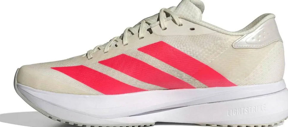 Adidas Men's Adizero SL2 Off White/ Pure Orange / Lucid Red