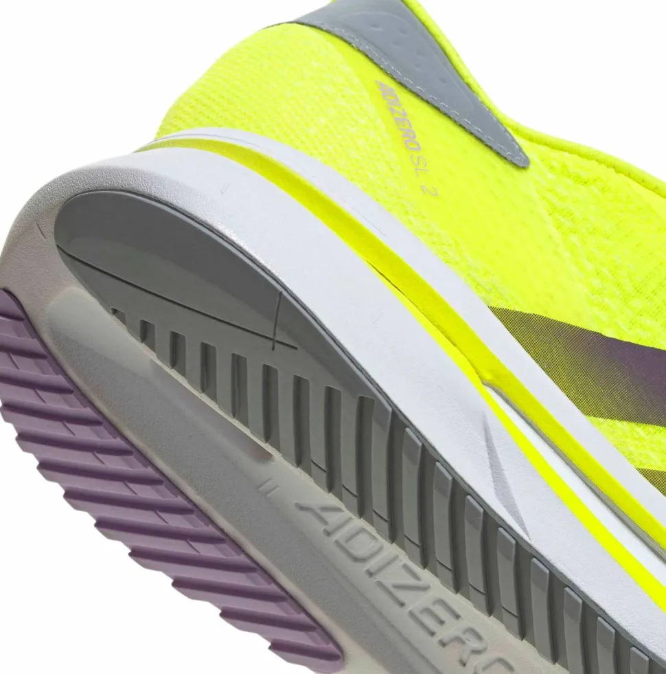 Adidas Men's Adizero SL2 Solar Yellow / Aurora Plum / Powder Plum