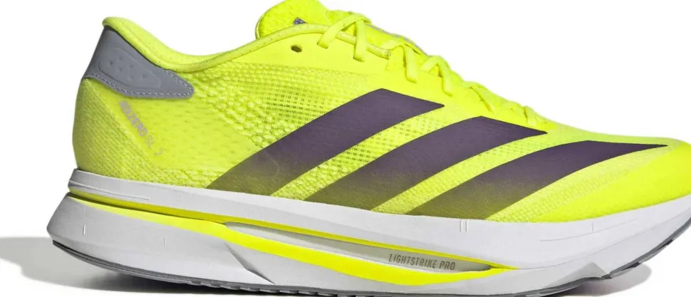 Adidas Men's Adizero SL2 Solar Yellow / Aurora Plum / Powder Plum