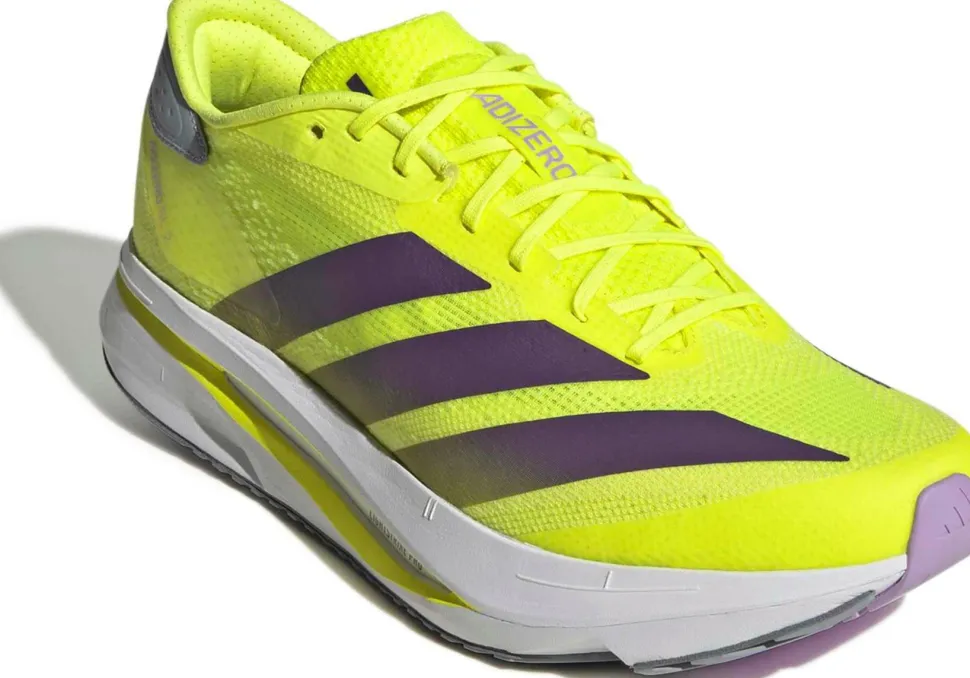 Adidas Men's Adizero SL2 Solar Yellow / Aurora Plum / Powder Plum