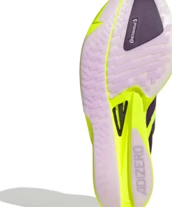 Adidas Men's Adizero Takumi Sen 11 Solar Yellow/Aurora Plum/Powder Plum