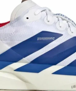 Adidas Men's Adizero Takumi Sen 11 Cloud White/Team Royal Blue/Pure Ruby Hot