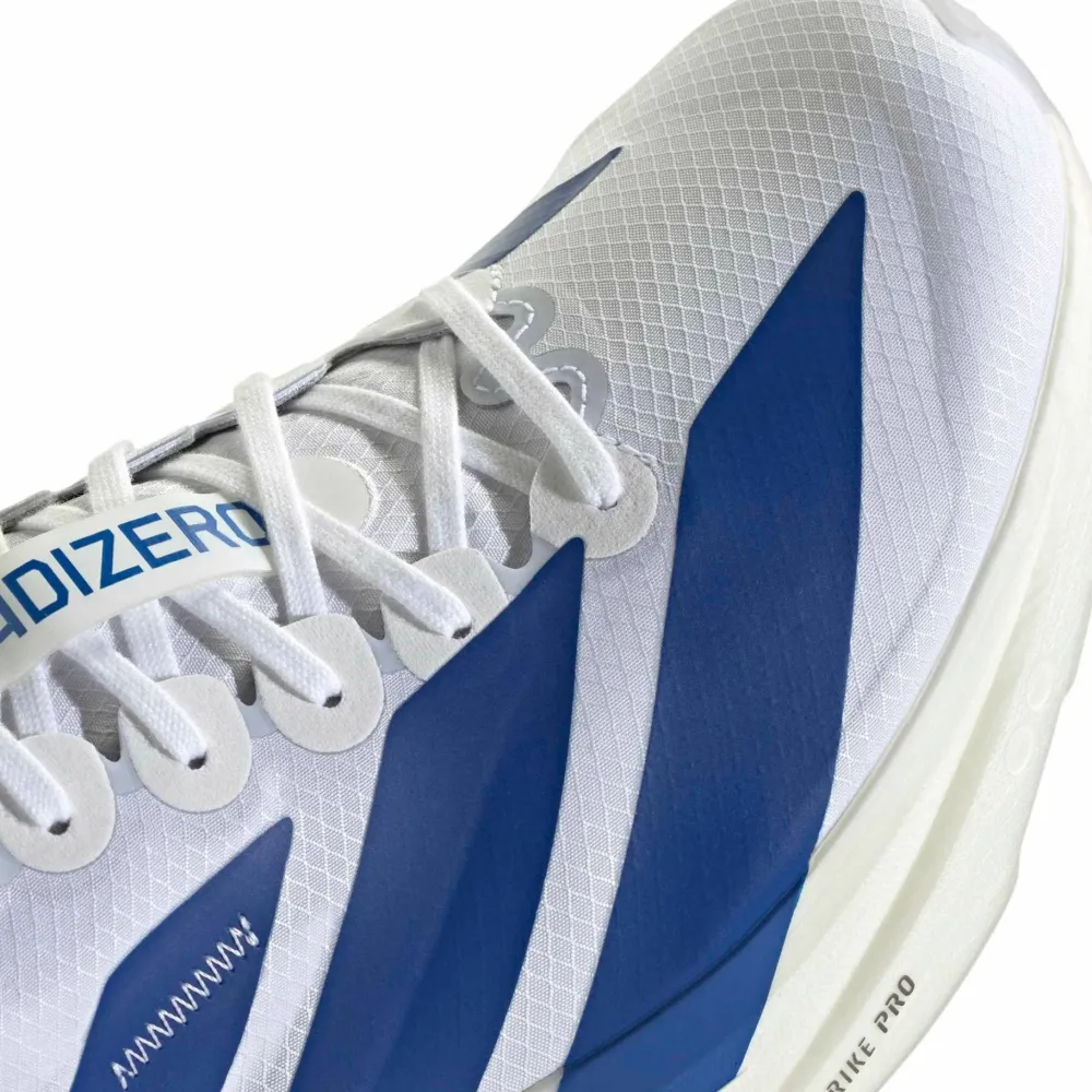 Adidas Men's Adizero Takumi Sen 11 Cloud White/Team Royal Blue/Pure Ruby Hot