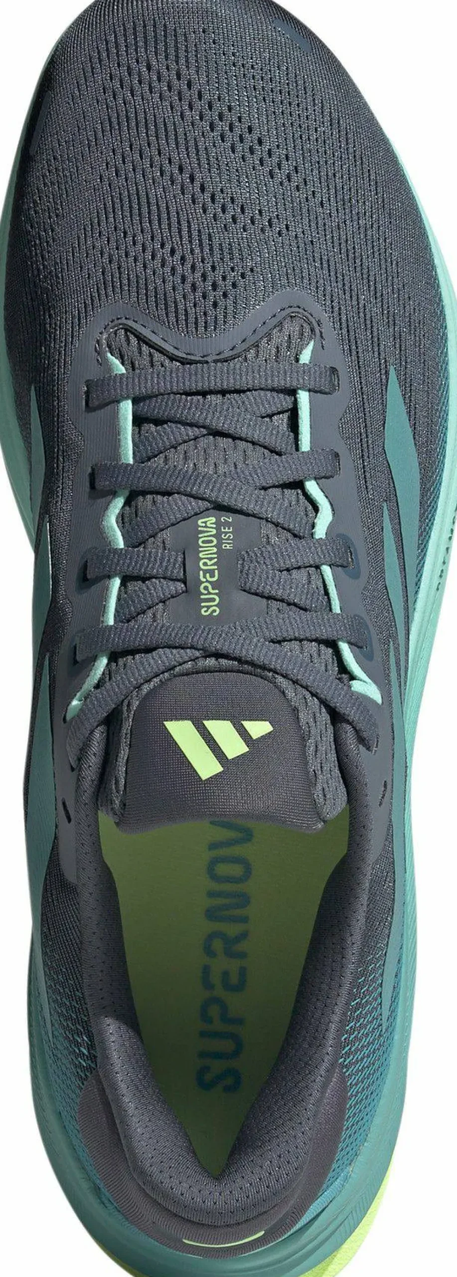 Adidas Men's Supernova Rise 2 Blue/Mint Ton/Hi-Res Yellow Onix/Minton/Hireye Hot
