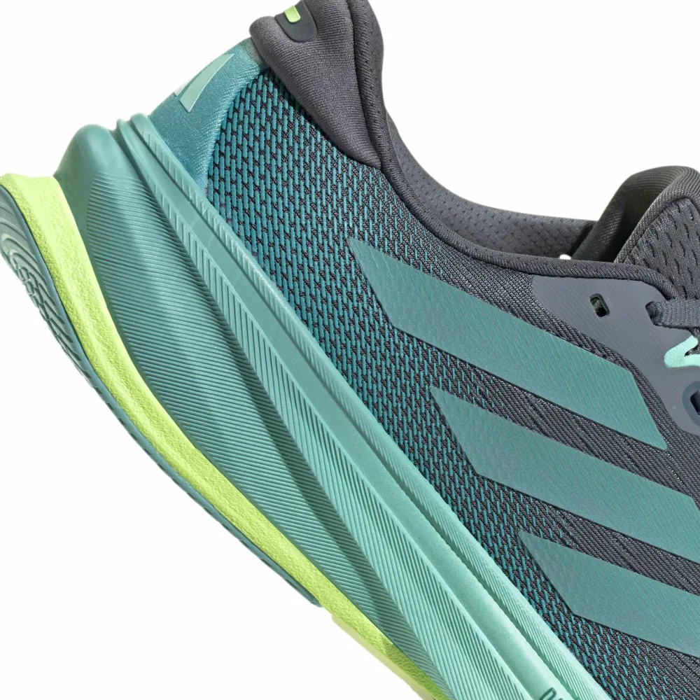 Adidas Men's Supernova Rise 2 Blue/Mint Ton/Hi-Res Yellow Onix/Minton/Hireye Hot