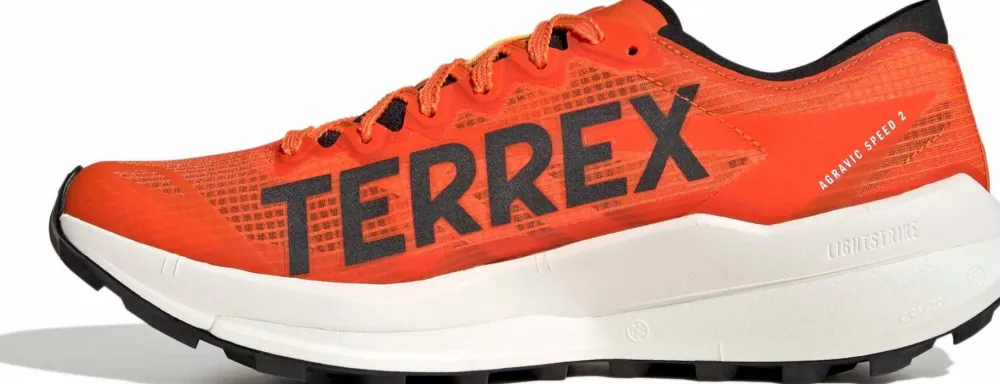 Adidas Men's Terrex Agravic Speed 2 Semi impact orange/Core black/Lucid Tangerine