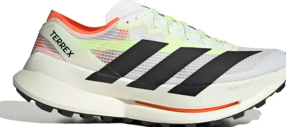New Men's Terrex Agravic Speed Ultra 2 Cloud white/Core black/Semi impact orange Löpning|Löparskor Herr