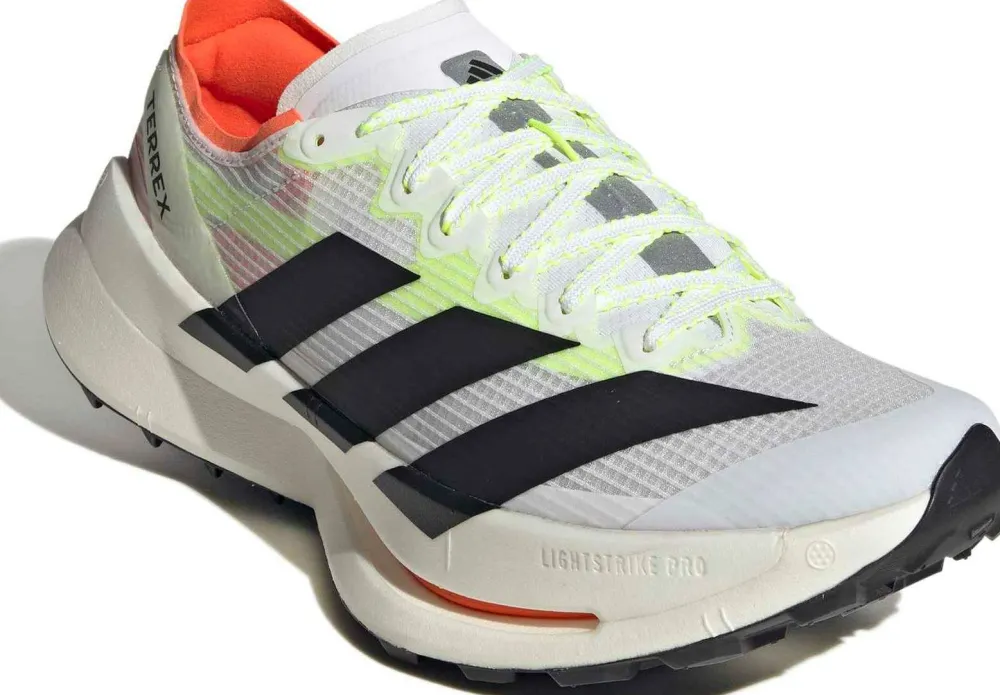 New Men's Terrex Agravic Speed Ultra 2 Cloud white/Core black/Semi impact orange Löpning|Löparskor Herr