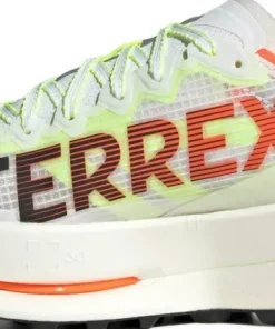 New Men's Terrex Agravic Speed Ultra 2 Cloud white/Core black/Semi impact orange Löpning|Löparskor Herr