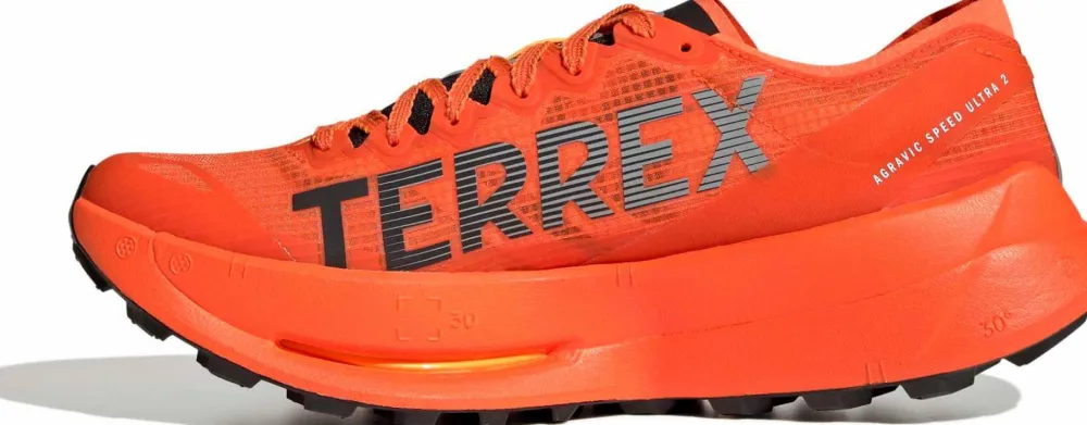 Clearance Men's Terrex Agravic Speed Ultra 2 Impact orange/Core black/Lucid Tangerine Löparskor Herr