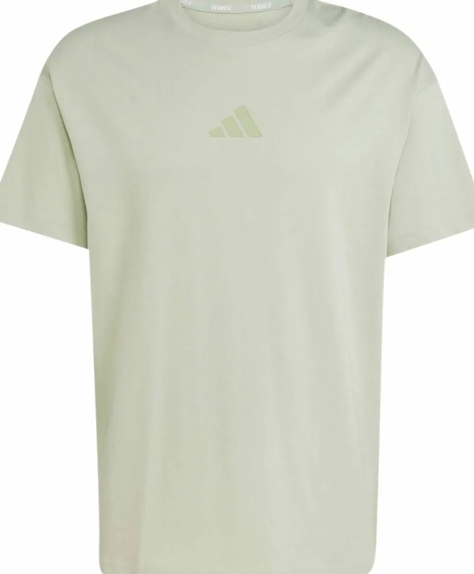 Adidas Men's Terrex Multi Tee Meadow Pack Halo green