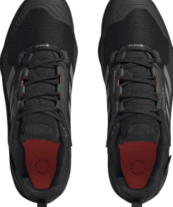 Adidas Men's Terrex Swift R3 GORE-TEX Shoes Core Black/Grey Three/Solar Red