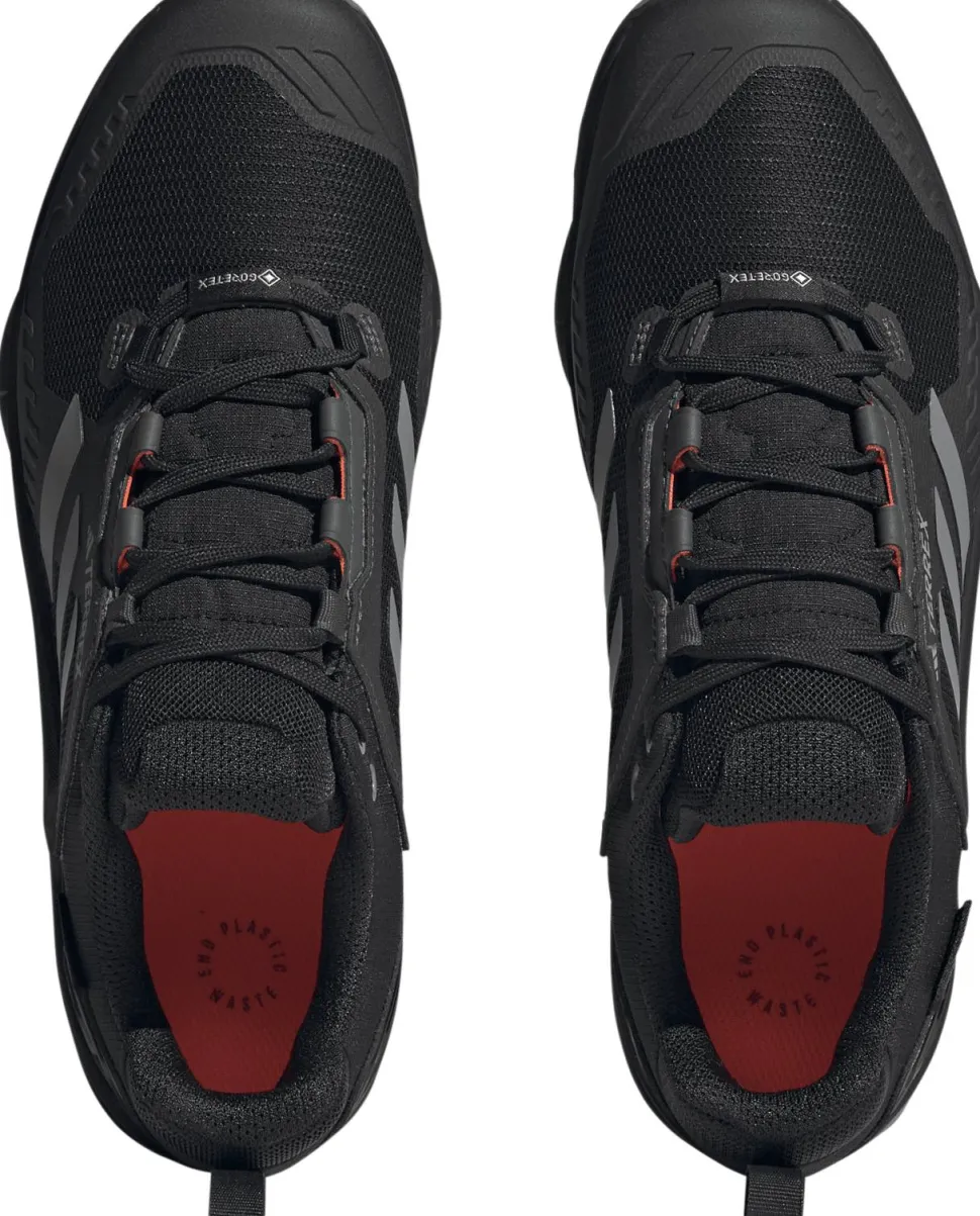 Adidas Men's Terrex Swift R3 GORE-TEX Shoes Core Black/Grey Three/Solar Red