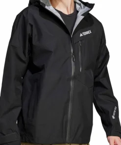 Adidas Men's Terrex Techrock 3L GORE-TEX Performance Jacket Black Online
