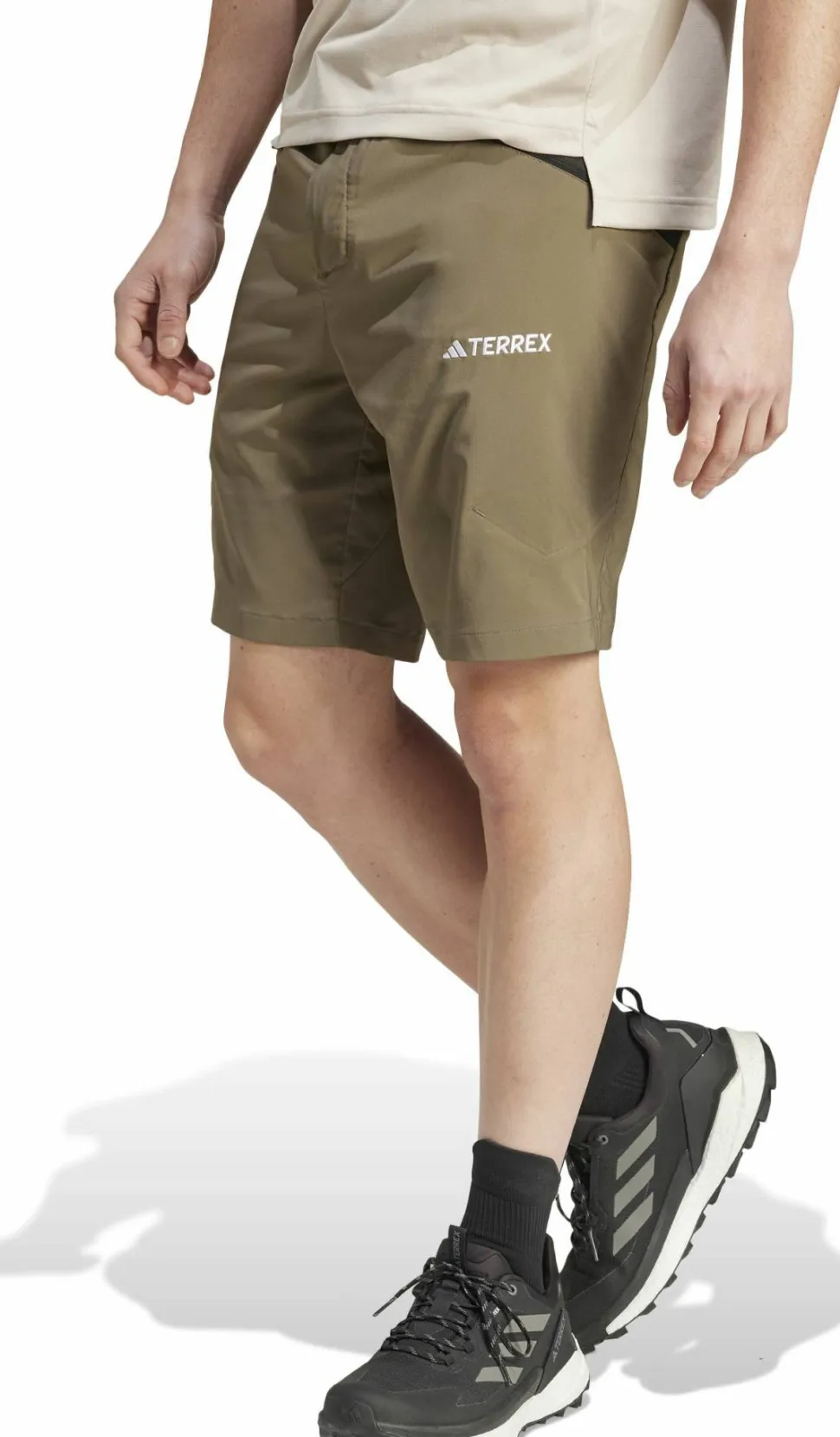 Adidas Men's Terrex Xperior Mid Shorts Olive Strata