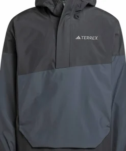 Adidas Men's Terrex Xploric 2.5L Climaproof Anorak Black/carbon