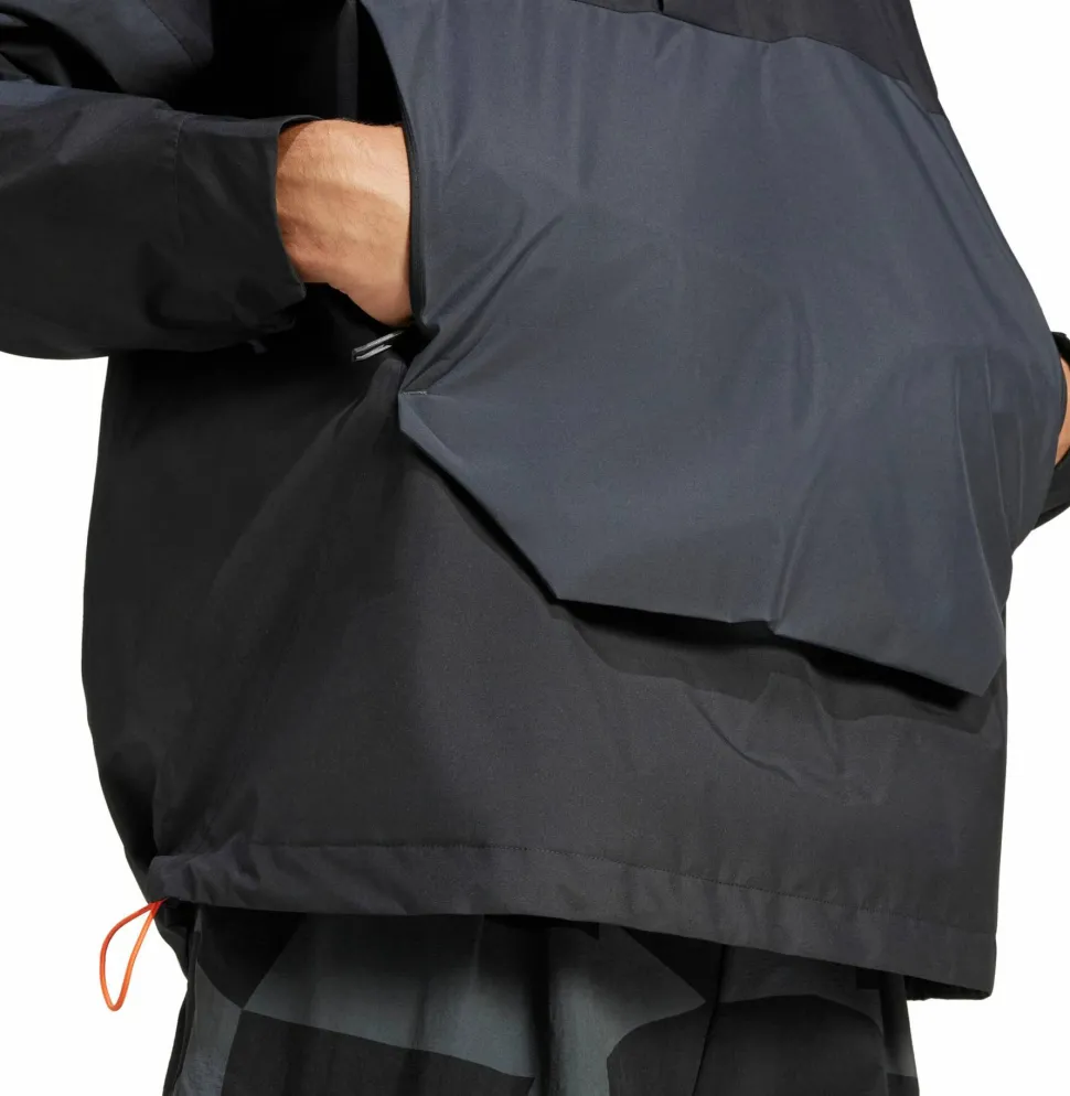 Adidas Men's Terrex Xploric 2.5L Climaproof Anorak Black/carbon