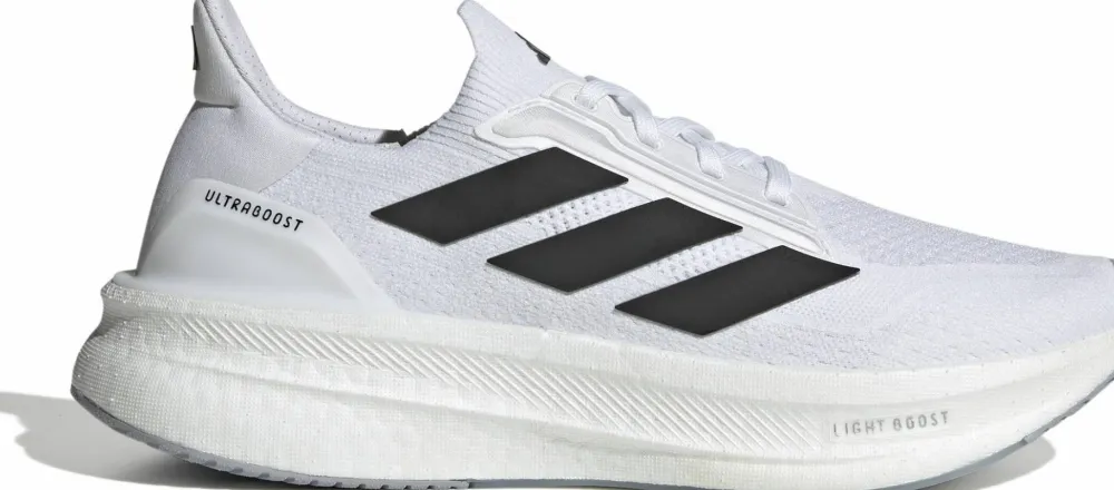 Adidas Men’s Ultraboost 5X Cloud White / Core Black / Halo Silver Sale