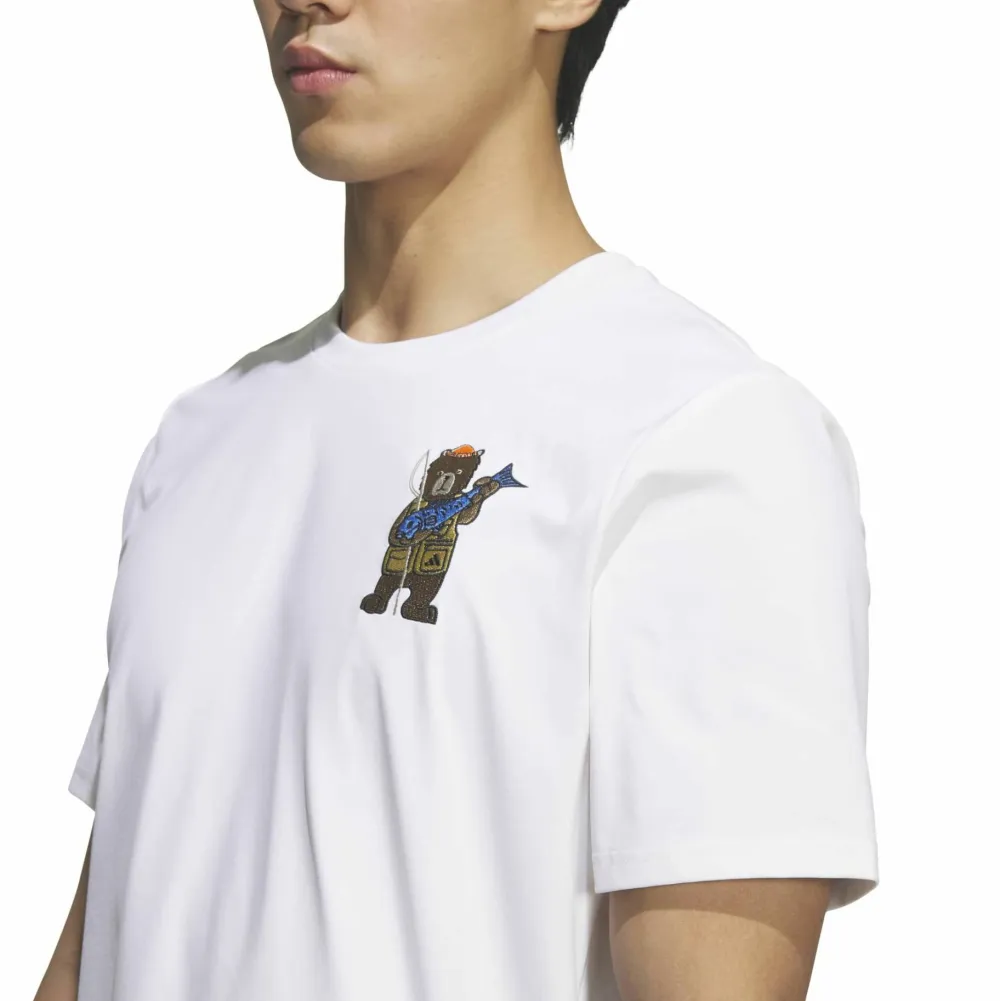 Discount Men's Xploric Climacool Embroidery Graphic T-shirt Herrtröjor & Skjortor