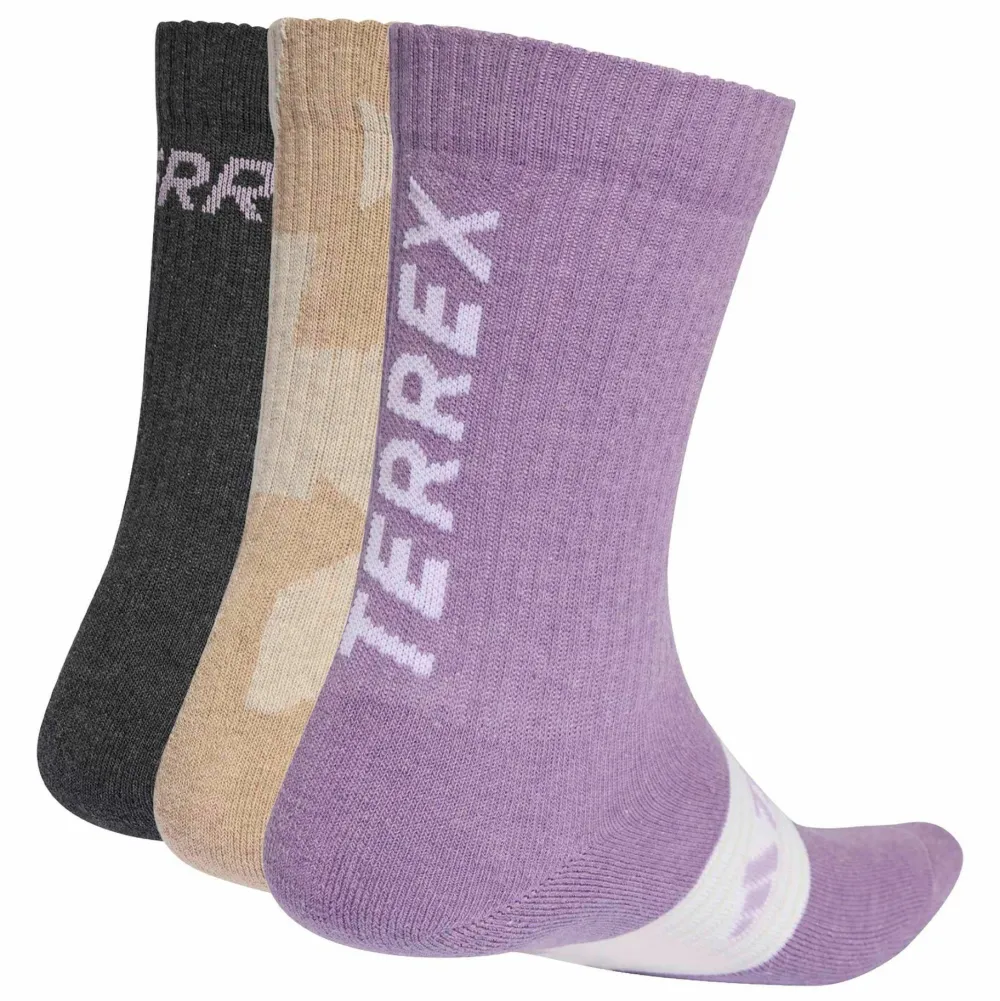Adidas TERREX Multi 3 Pack Sock wonder taupe/grey six/powder plum Sale