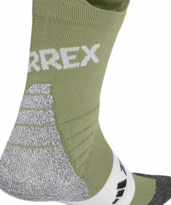 Adidas Terrex Xperior CLIMACOOL Trail Crew Socks Tent green