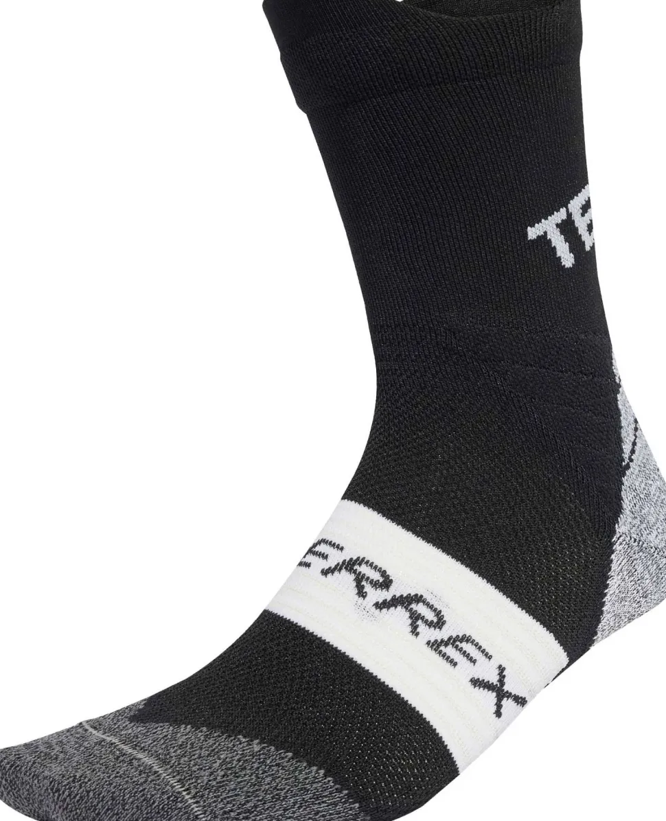 Adidas Terrex Xperior CLIMACOOL Trail Crew Socks Black