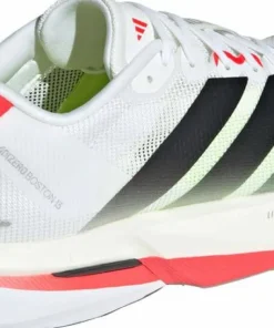 Adidas Women's Adizero Boston 13 Cloud White/Core Black/Lucid Red