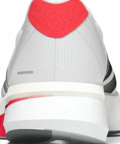 Adidas Women's Adizero Boston 13 Cloud White/Core Black/Lucid Red